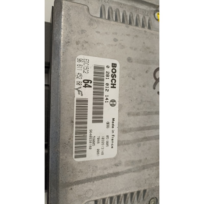 Recambio de centralita motor uce para lancia phedra (180) 2.2 jtd 16v emblema referencia OEM IAM 9661145280   Recambio de centralita motor uce para lancia phedra (180) 2.2 jtd 16v emblema referencia OEM IAM 9661145280