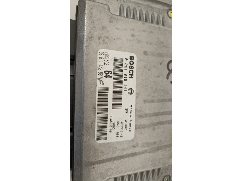 Recambio de centralita motor uce para lancia phedra (180) 2.2 jtd 16v emblema referencia OEM IAM 9661145280   Recambio de centralita motor uce para lancia phedra (180) 2.2 jtd 16v emblema referencia OEM IAM 9661145280