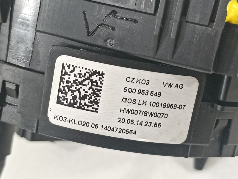 Recambio de anillo airbag para volkswagen golf vii lim. advance bluemotion referencia OEM IAM 5Q0953549  