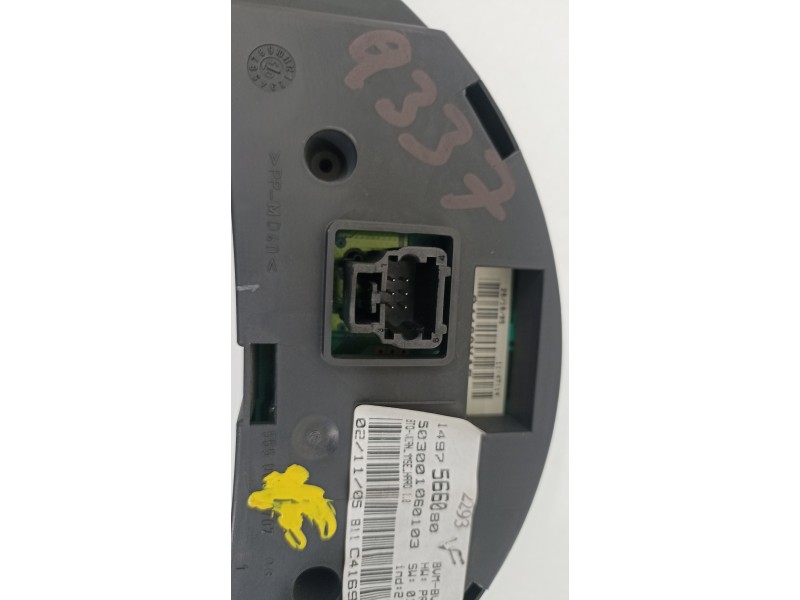 Recambio de cuadro instrumentos para lancia phedra (180) 2.2 jtd 16v emblema referencia OEM IAM 1497566080  