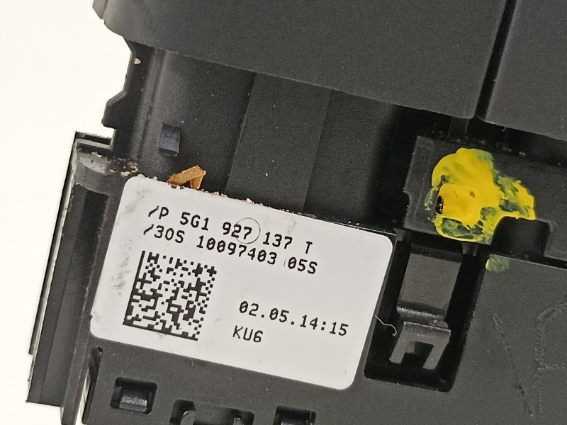 Recambio de mando multifuncion para volkswagen golf vii lim. advance bluemotion referencia OEM IAM 5G1927137T  