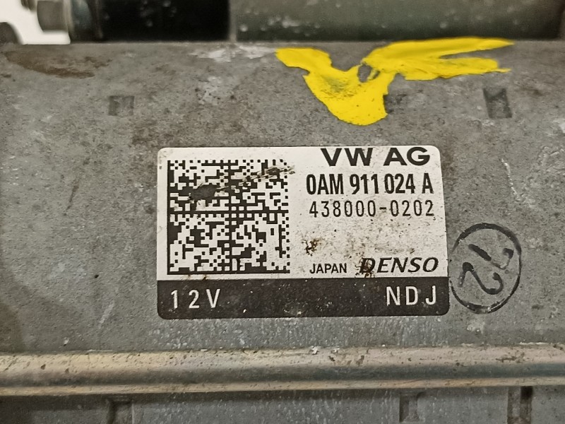 Recambio de motor arranque para audi a1 (8xk) attraction referencia OEM IAM 0AM911024A  