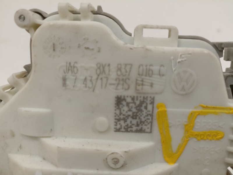 Recambio de cerradura puerta delantera derecha para audi a1 (8xk) attraction referencia OEM IAM 8X1837016C  