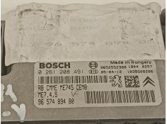 Recambio de centralita motor uce para citroën c4 berlina collection referencia OEM IAM 9657489480 0261208491  2