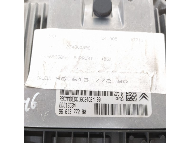 Recambio de centralita motor uce para citroën c4 berlina collection referencia OEM IAM 9661377280 0281011863 