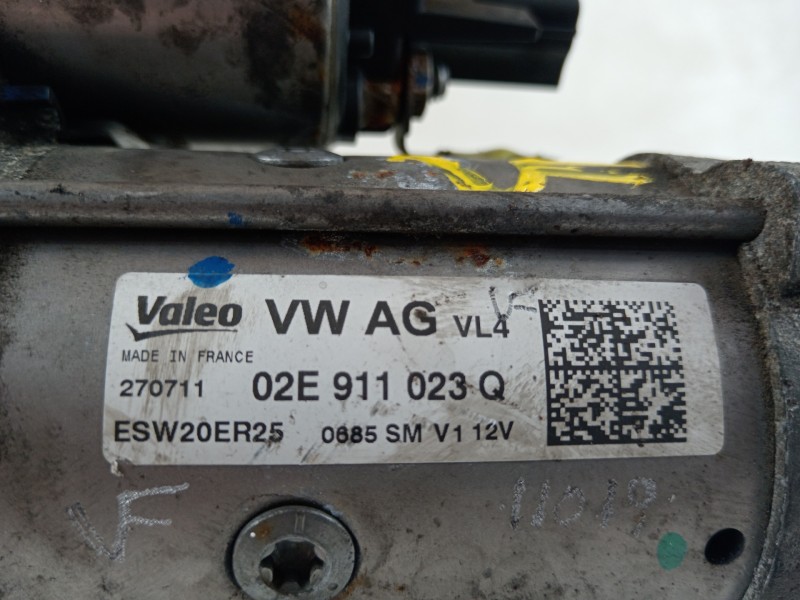 Recambio de motor arranque para seat ibiza (6k1) select referencia OEM IAM 02E911023Q  