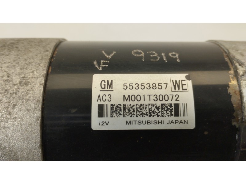Recambio de motor arranque para opel insignia berlina edition referencia OEM IAM 55353857 M001T30072 