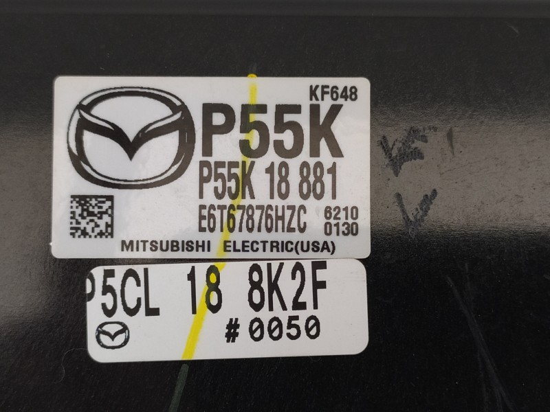 Recambio de centralita motor uce para mazda 2 lim. () black tech edition referencia OEM IAM P55K18881 E6T67876HZC P5CL188K2F