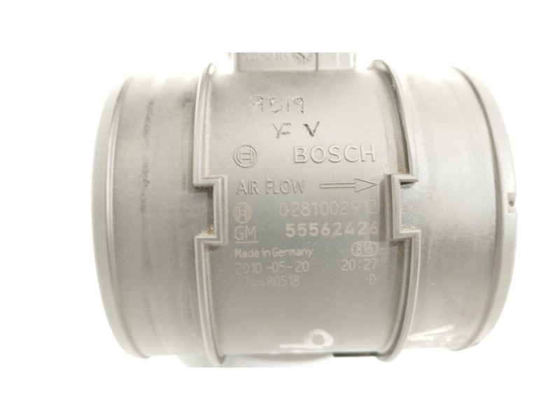 Recambio de caudalimetro para opel insignia berlina edition referencia OEM IAM 55562426 0281002912 