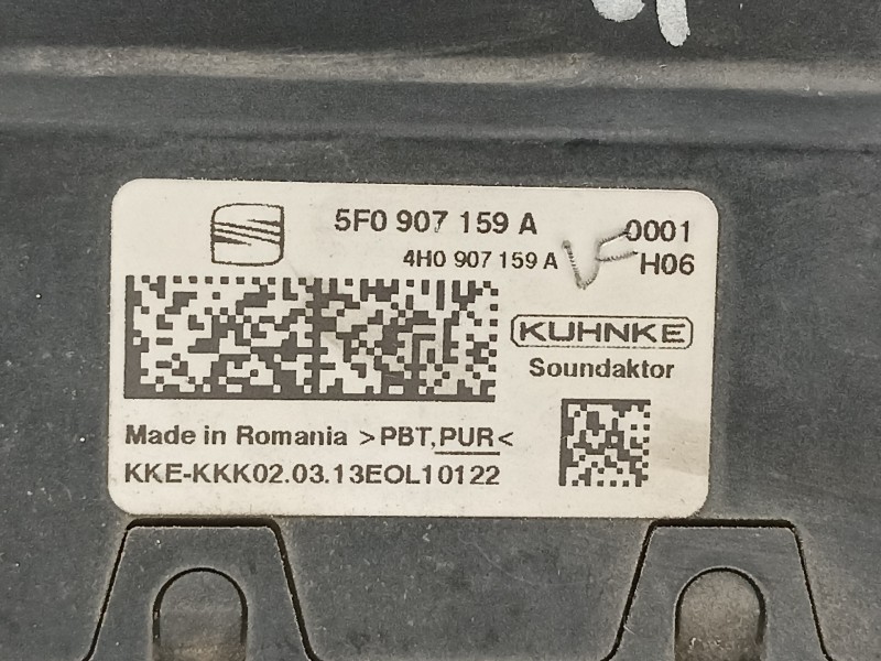 Recambio de modulo electronico para seat leon (5f1) fr referencia OEM IAM 5F0907159A  