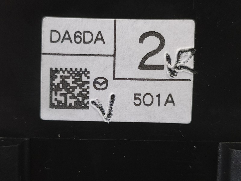Recambio de mando luces para mazda 2 lim. () black tech edition referencia OEM IAM DA6DA501A 501A 