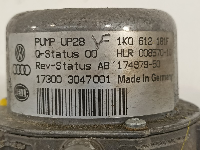 Recambio de depresor freno / bomba vacio para audi a1 (8xk) attraction referencia OEM IAM 1K0612181F  