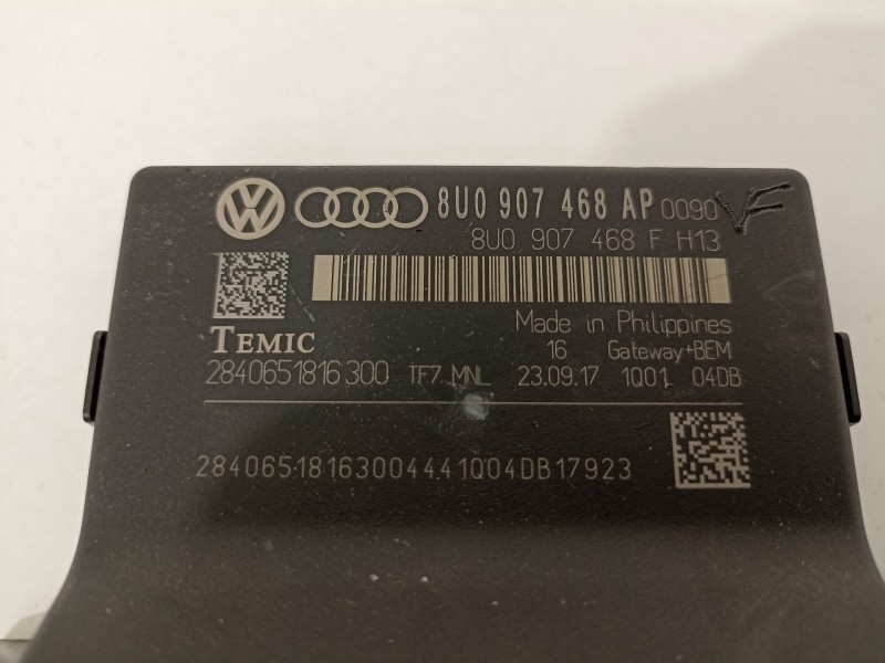 Recambio de modulo electronico para audi a1 (8xk) attraction referencia OEM IAM 8U0907468AP  