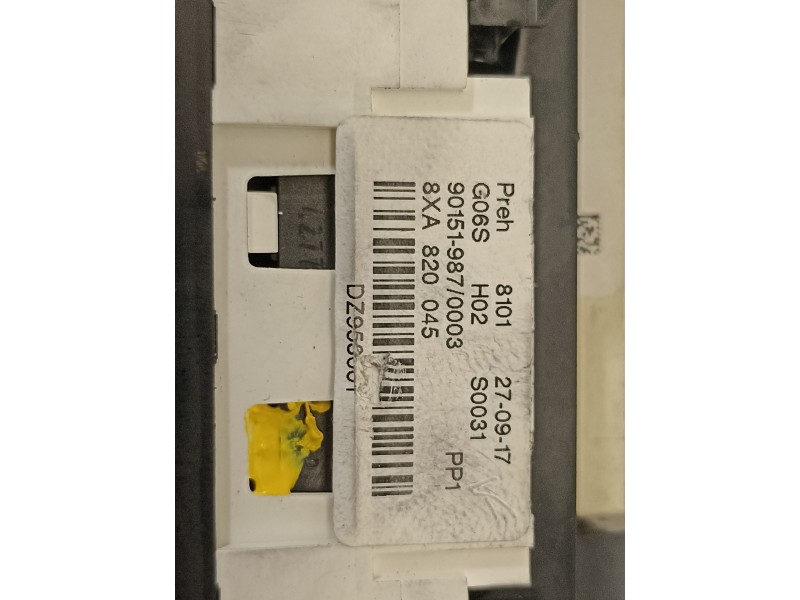 Recambio de mando calefaccion / aire acondicionado para audi a1 (8xk) attraction referencia OEM IAM 8XA820045  