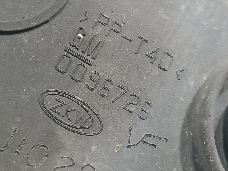 Recambio de faro antiniebla derecho para opel zafira b cosmo referencia OEM IAM 24462134 0096726 