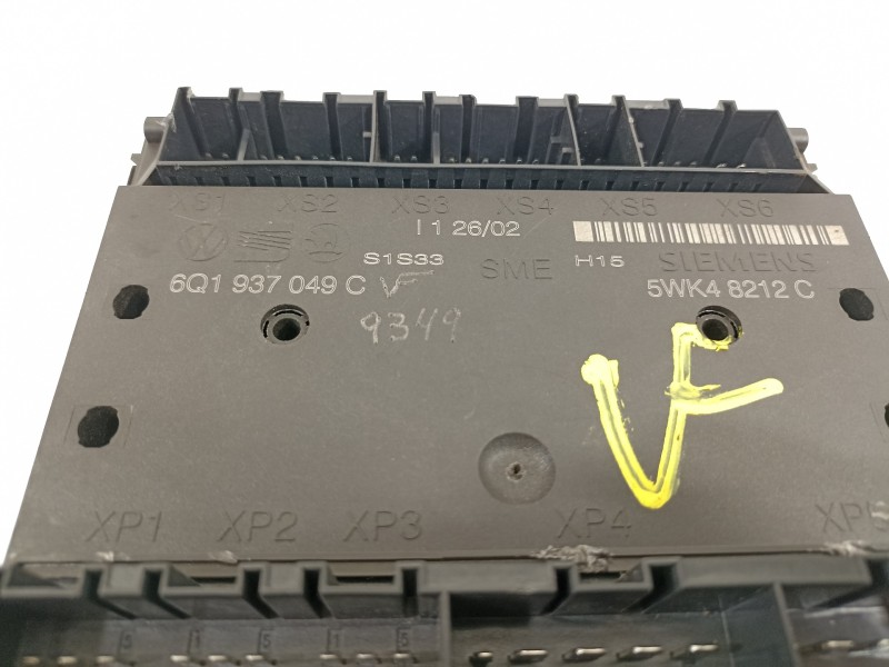 Recambio de modulo confort para seat ibiza (6l1) sport referencia OEM IAM 6Q1937049C  