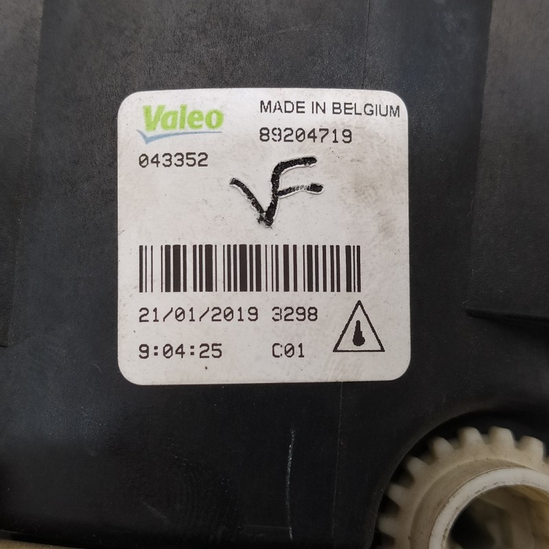 Recambio de faro antiniebla izquierdo para peugeot 207 1.4 16v vti cat (8fs / ep3) referencia OEM IAM 89204719  