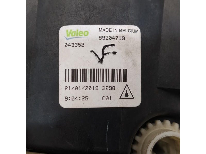 Recambio de faro antiniebla izquierdo para peugeot 207 1.4 16v vti cat (8fs / ep3) referencia OEM IAM 89204719  