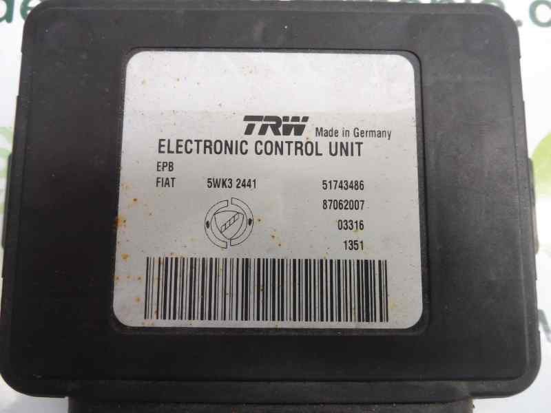 Recambio de modulo electronico para lancia thesis (115) 2.4 20v multijet emblema referencia OEM IAM 51743486 87062007 