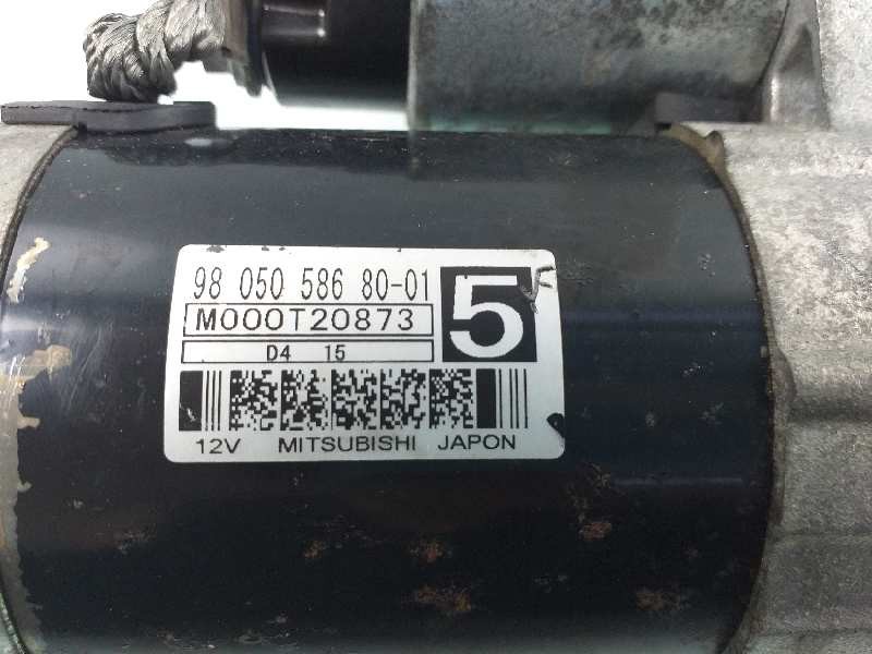 Recambio de motor arranque para citroën c5 station wagon millenium referencia OEM IAM 980505868001 M000T20873 
