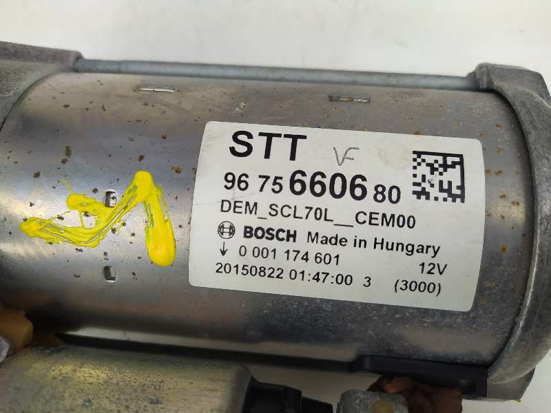 Recambio de motor arranque para citroën c4 cactus business referencia OEM IAM 9675660680 0001174601 