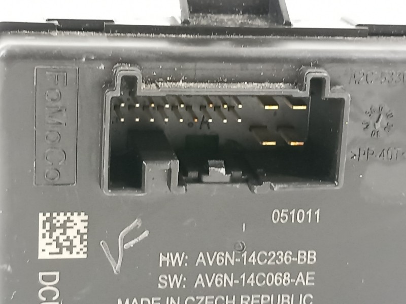 Recambio de modulo electronico para ford c-max titanium referencia OEM IAM AV6N14B532DD  