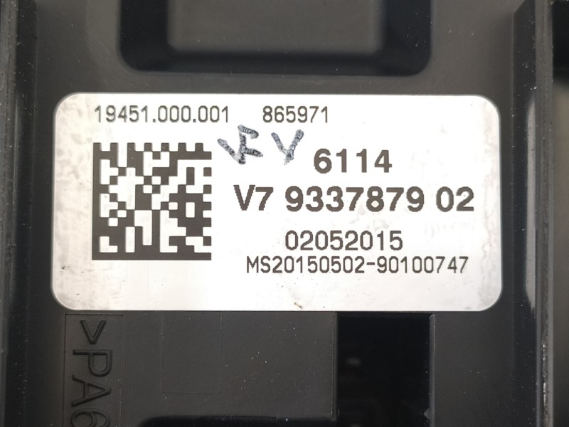 Recambio de caja reles / fusibles para bmw serie 3 touring (f31) 320d referencia OEM IAM 61359383178 106818 