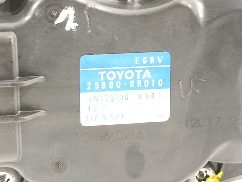 Recambio de valvula egr para toyota avensis (t27) active referencia OEM IAM 258000R010 1501000041 