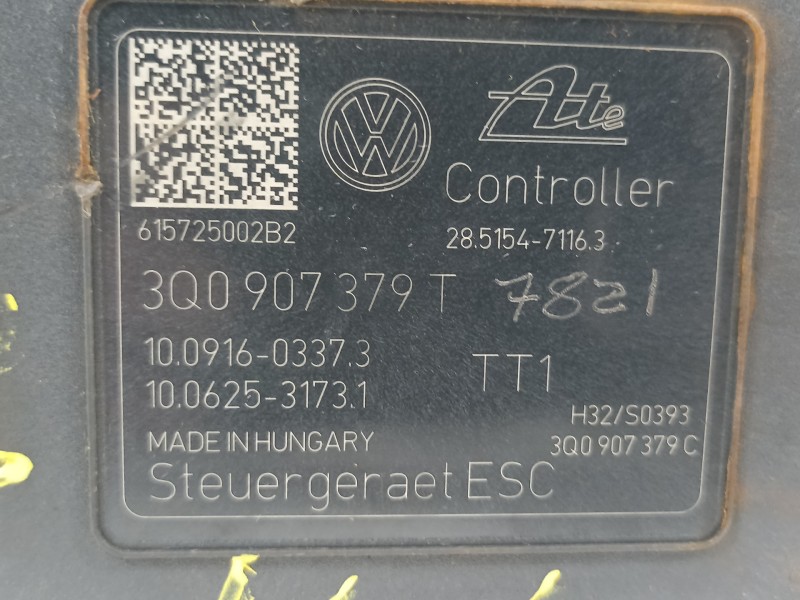 Recambio de abs para seat leon (5f1) i-tech ecomotive referencia OEM IAM 3Q0614517T 3Q0907379T 