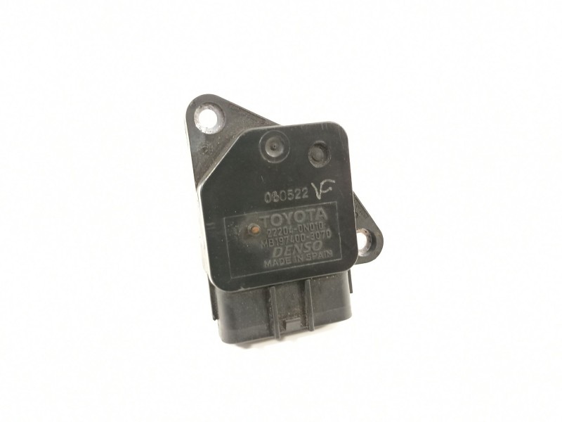 Recambio de caudalimetro para toyota avensis wagon (t25) 2.0 turbodiesel cat referencia OEM IAM 222040N010  MB1974003070