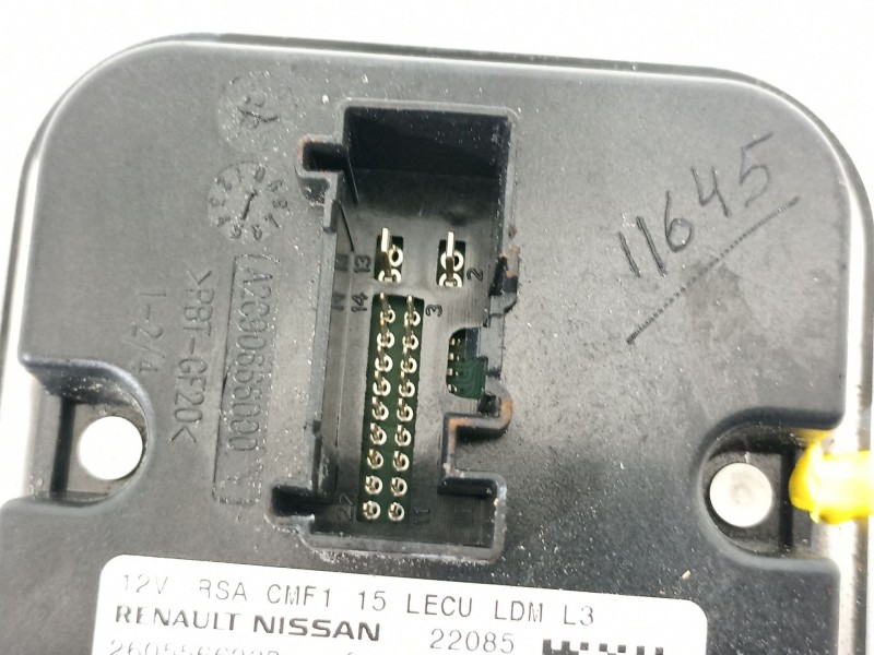 Recambio de centralita faros xenon para renault talisman business referencia OEM IAM 260556623r  