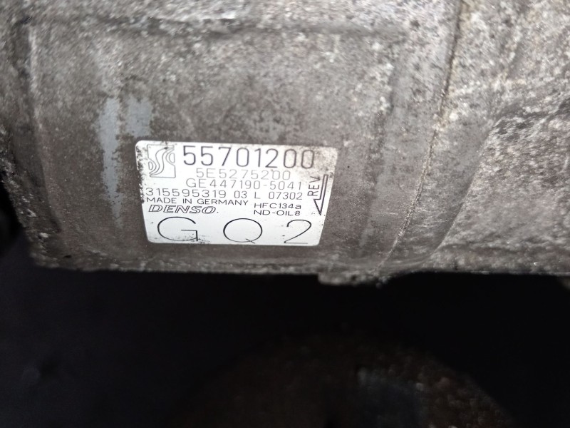 Recambio de compresor aire acondicionado para opel corsa d cmon referencia OEM IAM   