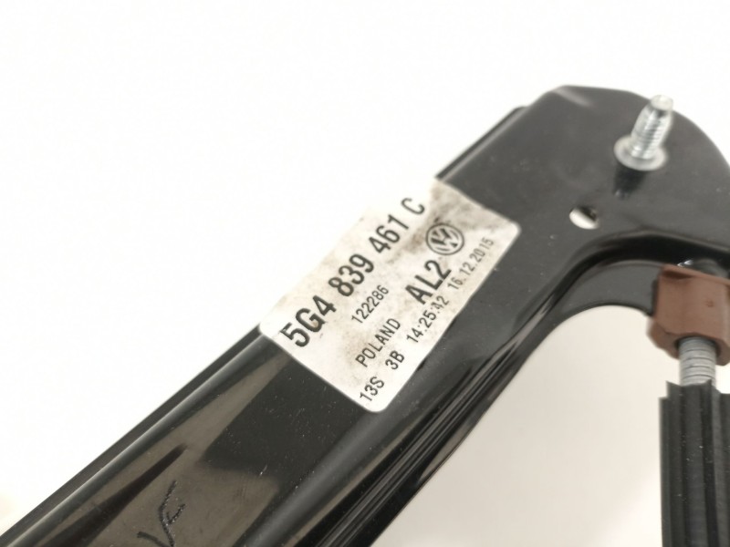 Recambio de elevalunas trasero izquierdo para volkswagen golf vii lim. gte referencia OEM IAM 5G4839461C  5Q0959811