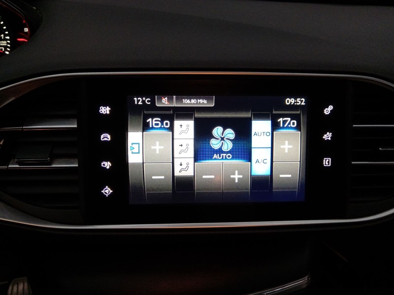 Recambio de pantalla multifuncion para peugeot 308 business line referencia OEM IAM   