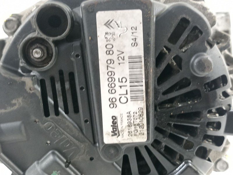 Recambio de alternador para citroën c4 lim. business referencia OEM IAM 9666997980 9810525380 