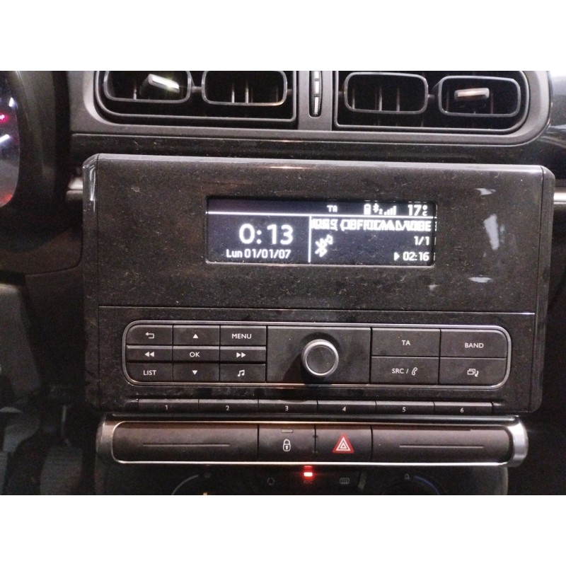 Recambio de sistema audio / radio cd para citroën c3 live referencia OEM IAM   