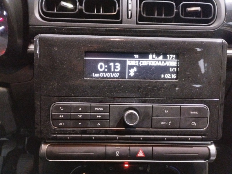 Recambio de sistema audio / radio cd para citroën c3 live referencia OEM IAM   