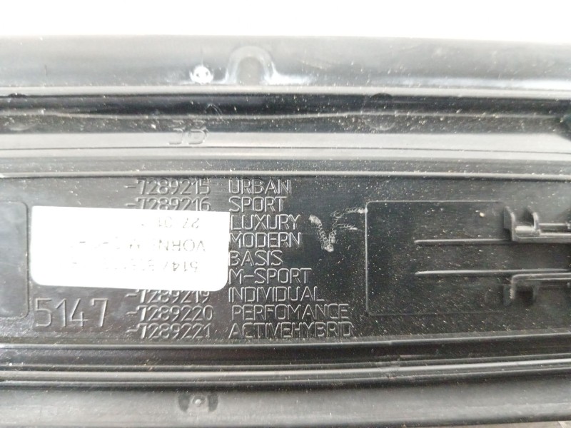 Recambio de moldura para bmw serie 3 touring (f31) 320d referencia OEM IAM 7289215  