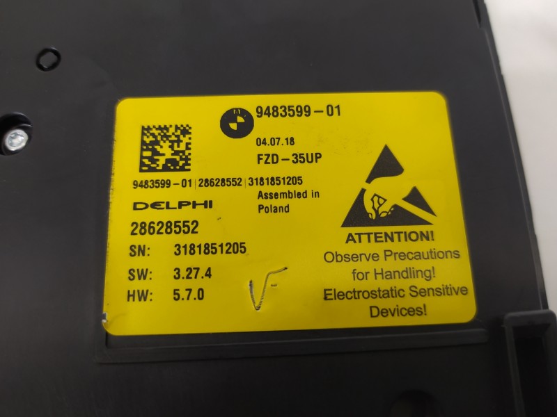 Recambio de luz interior para bmw serie x3 (g01) xdrive20d xline referencia OEM IAM 9483599 28628552 3181851205