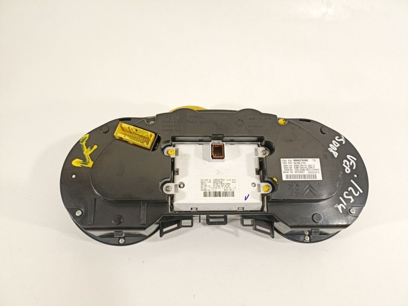 Recambio de cuadro instrumentos para peugeot 5008 sport pack referencia OEM IAM 9666276380  9666247580