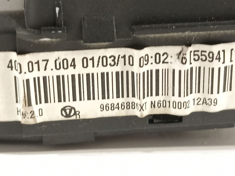 Recambio de mando calefaccion / aire acondicionado para peugeot 5008 sport pack referencia OEM IAM 96846886XT  