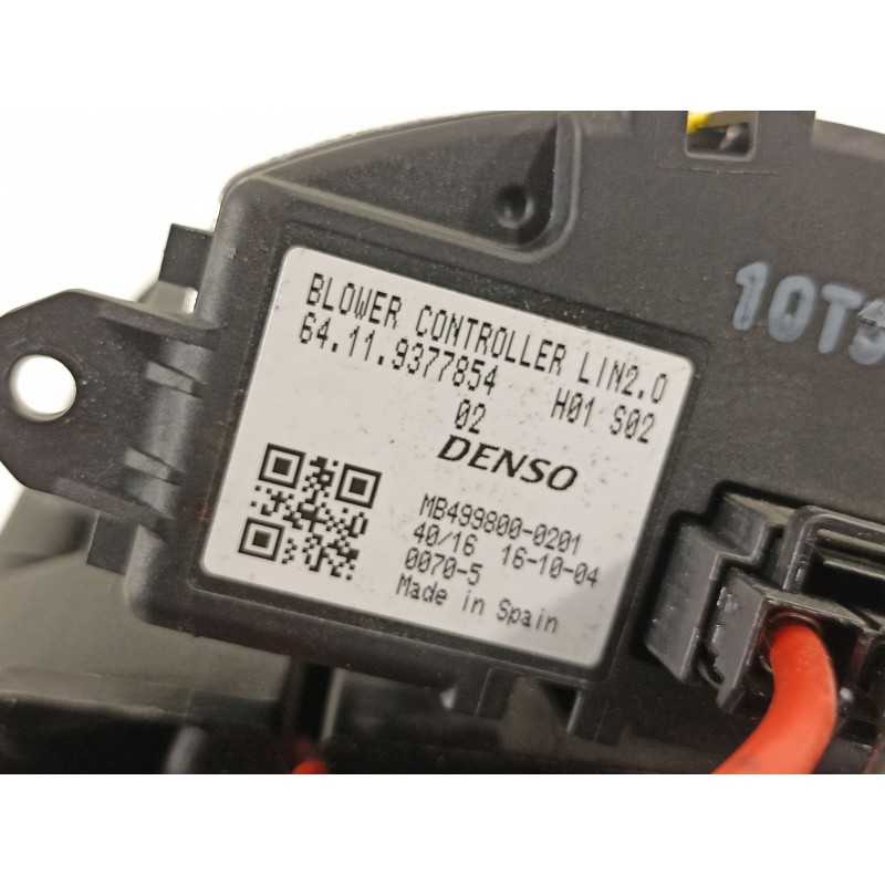 Recambio de ventilador calefaccion para bmw serie 2 gran tourer (f46) 218d referencia OEM IAM 64119297752 64119377854 20161104