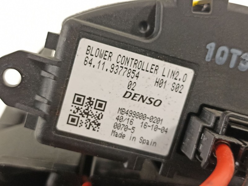 Recambio de ventilador calefaccion para bmw serie 2 gran tourer (f46) 218d referencia OEM IAM 64119297752 64119377854 20161104