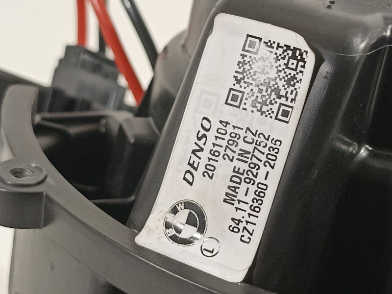 Recambio de ventilador calefaccion para bmw serie 2 gran tourer (f46) 218d referencia OEM IAM 64119297752 64119377854 20161104