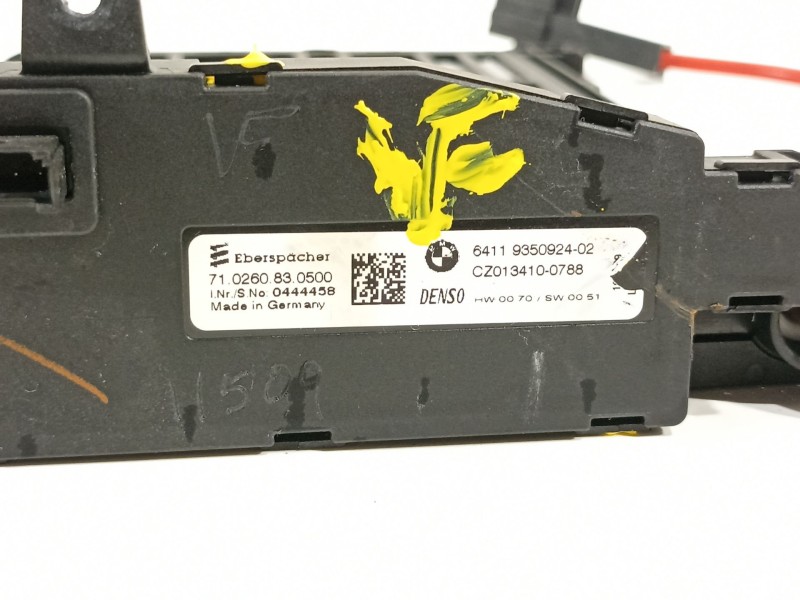 Recambio de resistencia calefaccion para bmw serie 2 gran tourer (f46) 218d referencia OEM IAM 641193509  