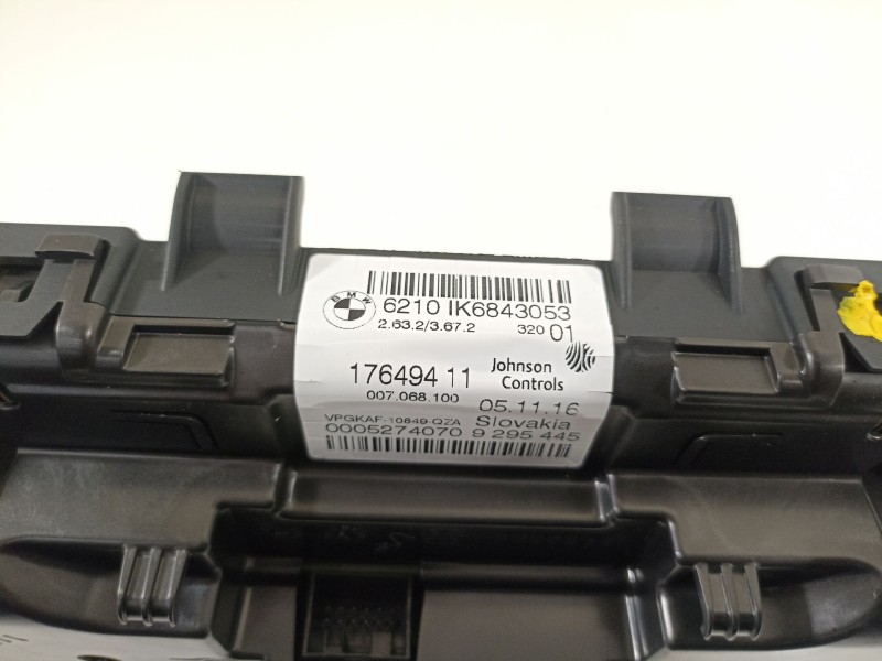 Recambio de cuadro instrumentos para bmw serie 2 gran tourer (f46) 218d referencia OEM IAM 6210IK6843053  17649411