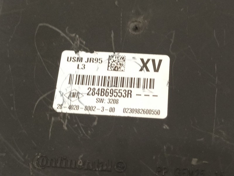 Recambio de caja reles / fusibles para renault scenic iii dynamique referencia OEM IAM 284B69553R  