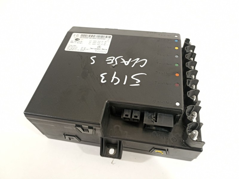 Recambio de caja reles / fusibles para mercedes-benz clase s (w221) berlina 350 (221.056) referencia OEM IAM A2215408745  