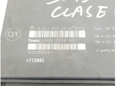 Recambio de modulo electronico para mercedes-benz clase s (w221) berlina 350 (221.056) referencia OEM IAM A2218706086   2