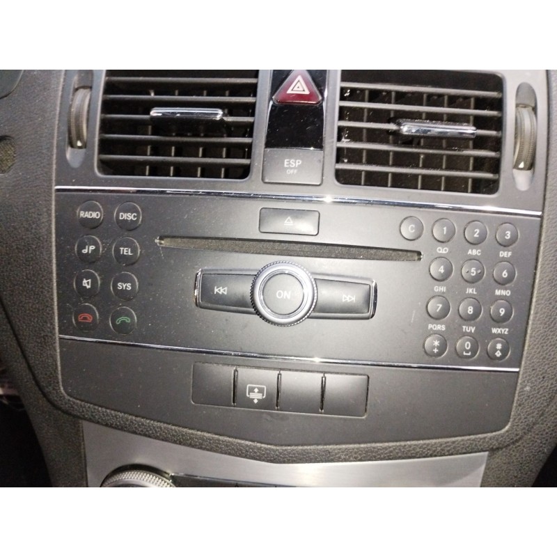 Recambio de sistema audio / radio cd para mercedes-benz clase c (w204) berlina c 220 cdi (204.008) referencia OEM IAM   